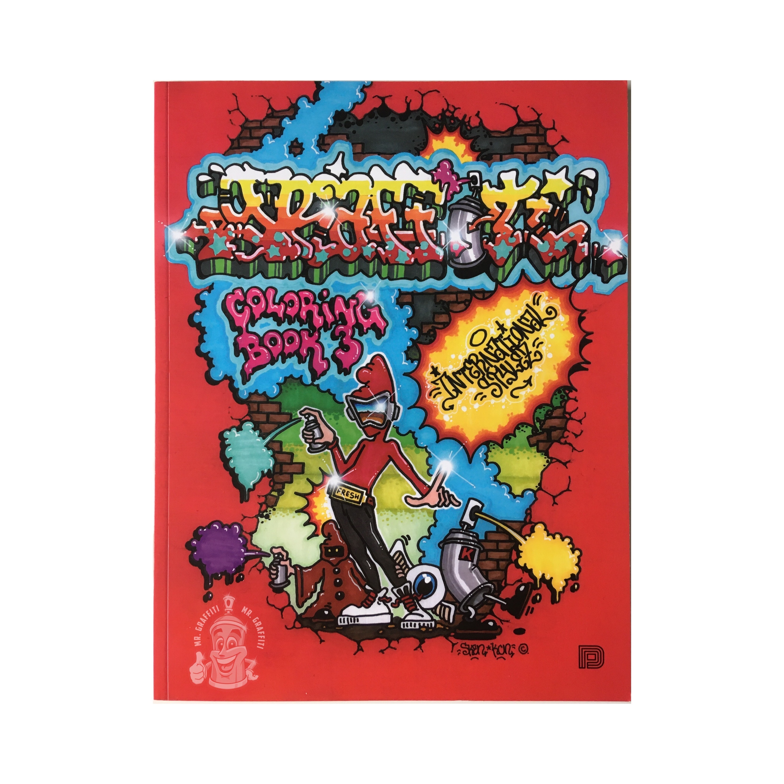 Download Graffiti- Coloring Book 3- International Styles - Mr. Graffiti